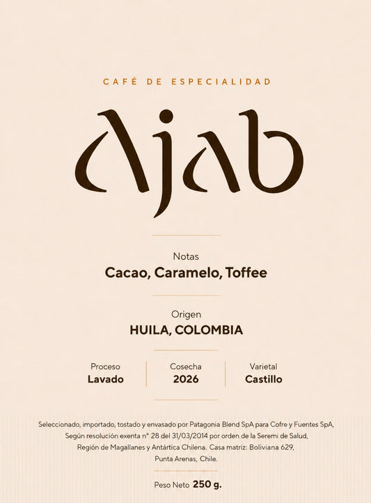 Café de especialidad AJAB / 250 Gr.